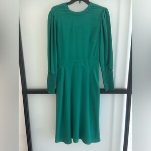 Halogen Midi Green Dress